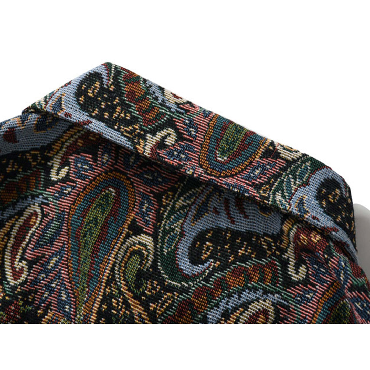 retro paisley design shirt