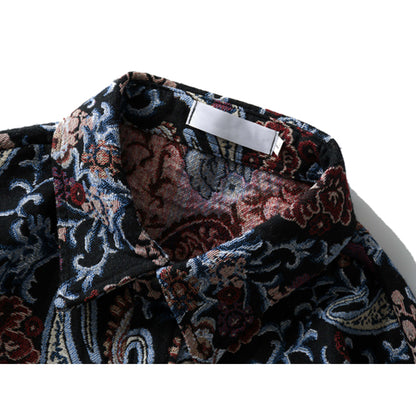 Flower &amp; Paisley Design Shirt