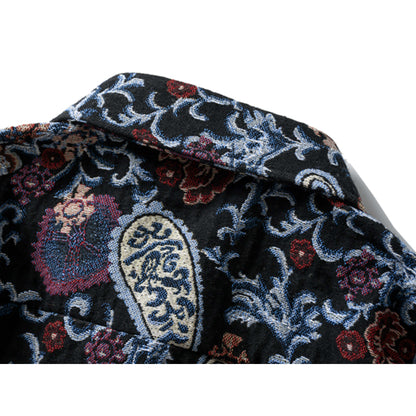 Flower &amp; Paisley Design Shirt