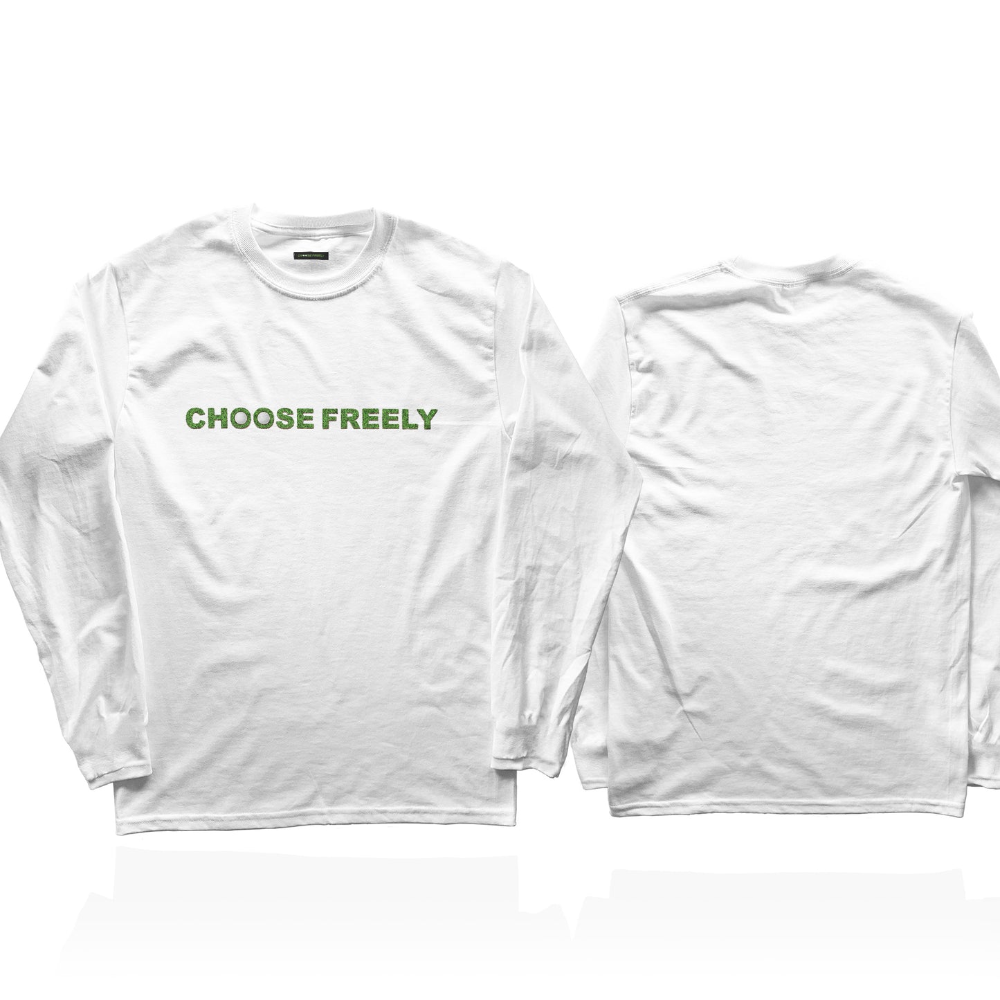 【予約商品】GREEN ON CHOOSE FREELY ロングスリーブTシャツ