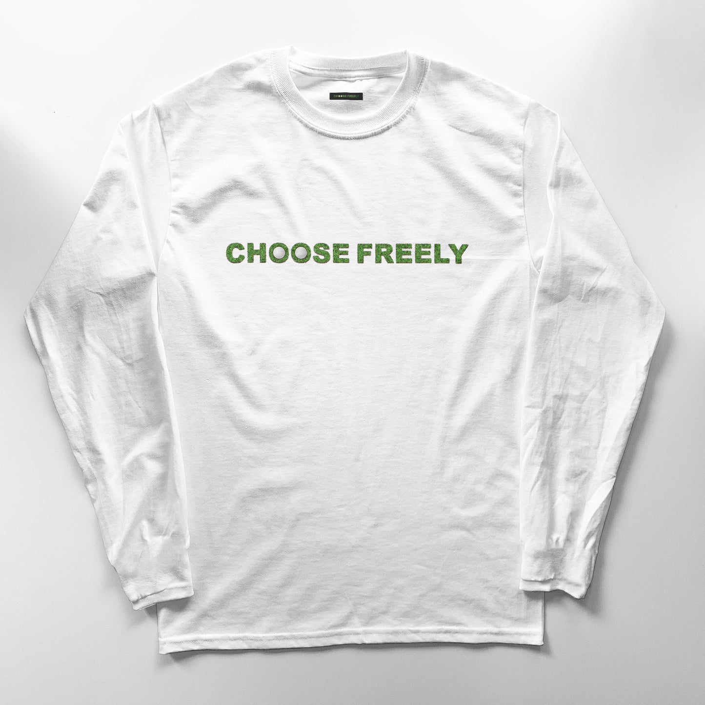 【予約商品】GREEN ON CHOOSE FREELY ロングスリーブTシャツ