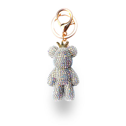 Bag Charm_Glitter Bear