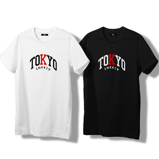 【予約商品】TOKYO アーチロゴデザイン オーバーサイズ Tシャツ