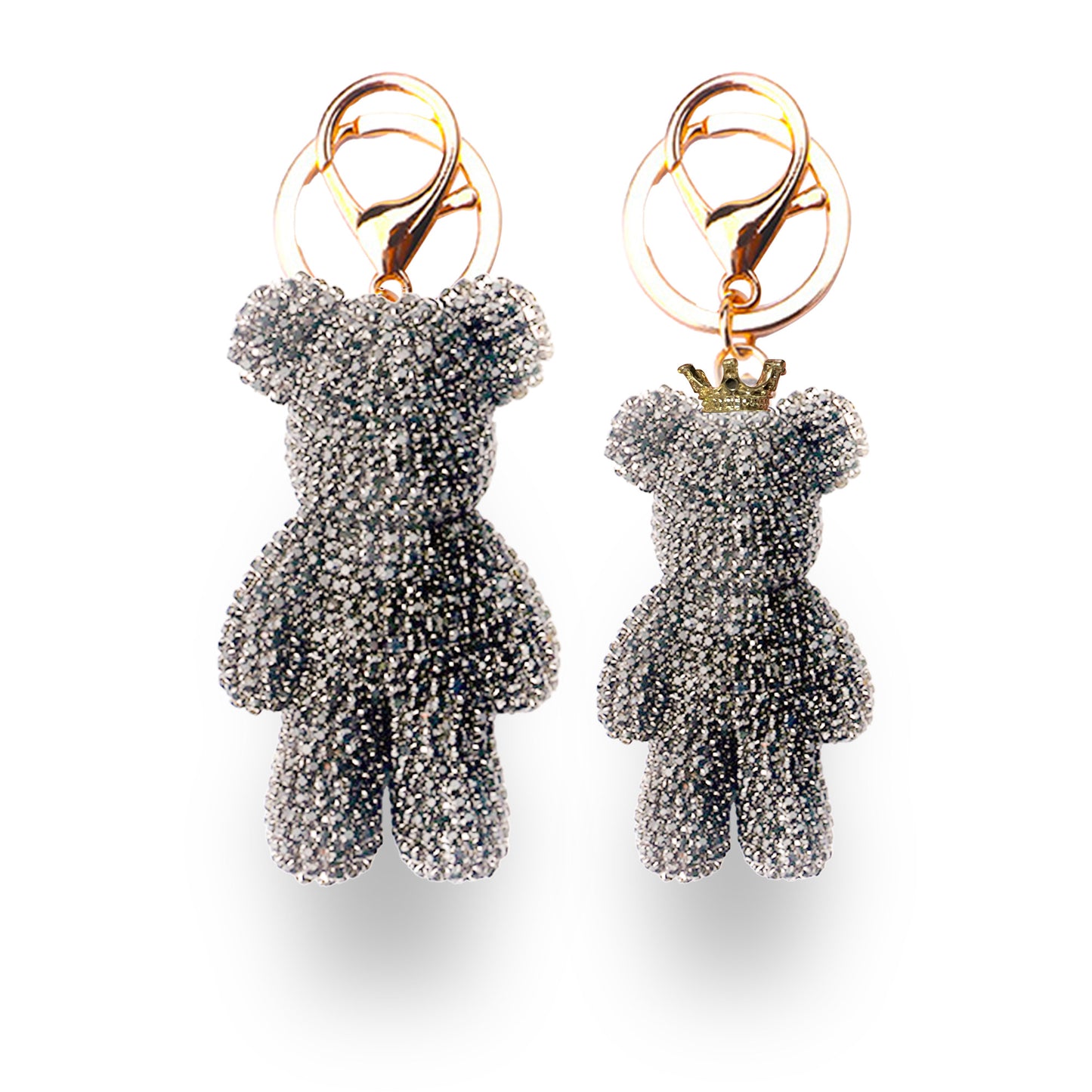 Bag Charm_Glitter Bear