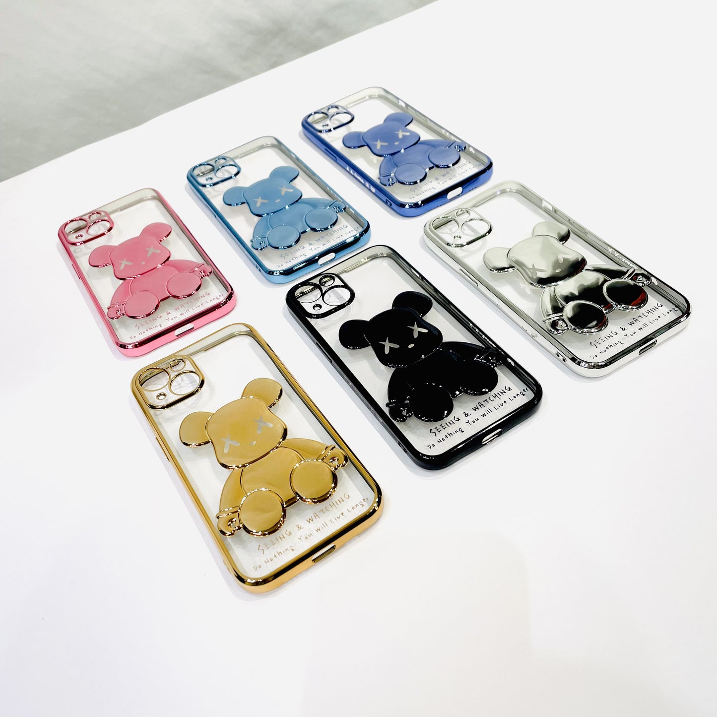 iPhone13/14 case_mirror bear