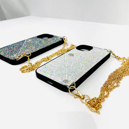 iPhone13/14 case_Glitter card case