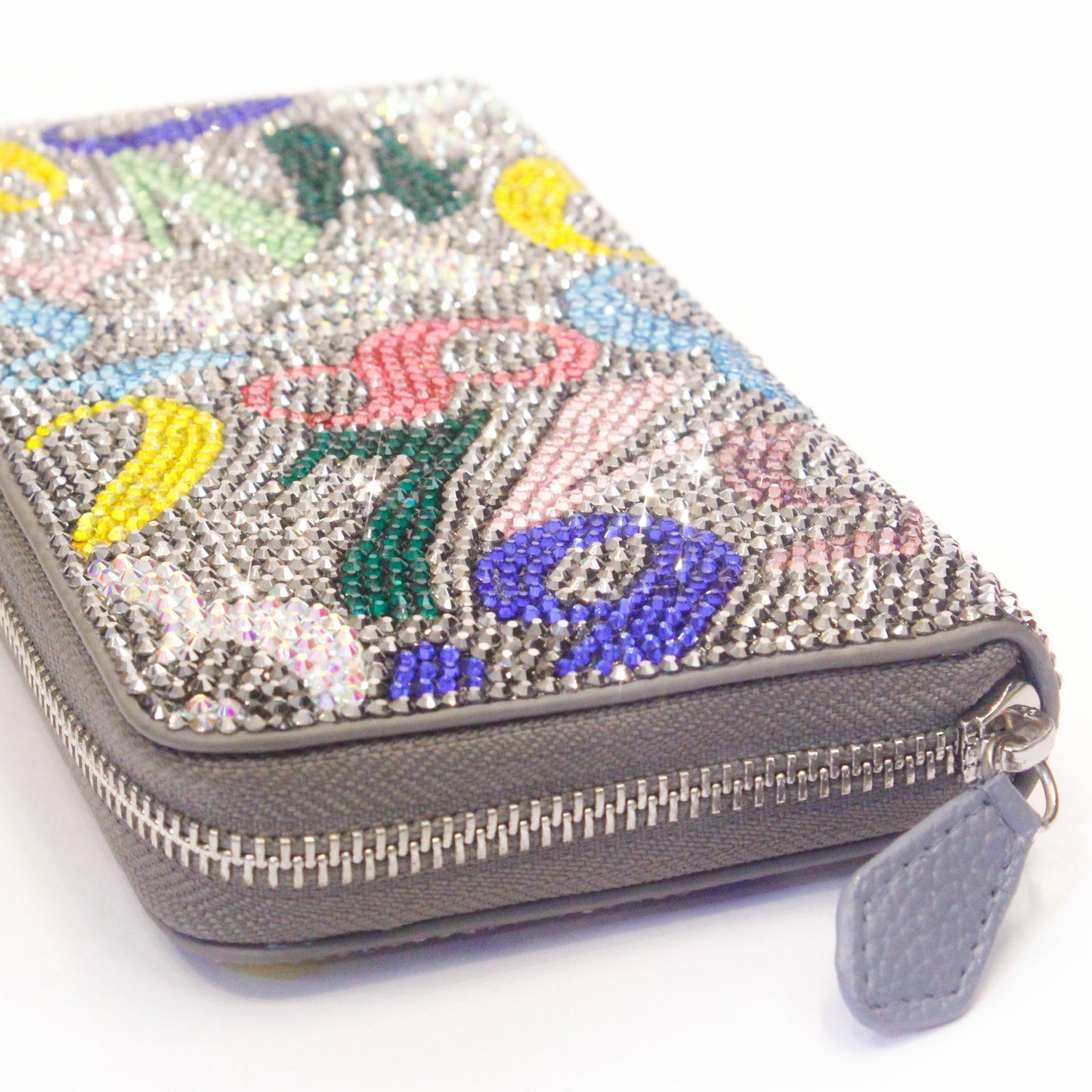 Rhinestone_Number Wallet