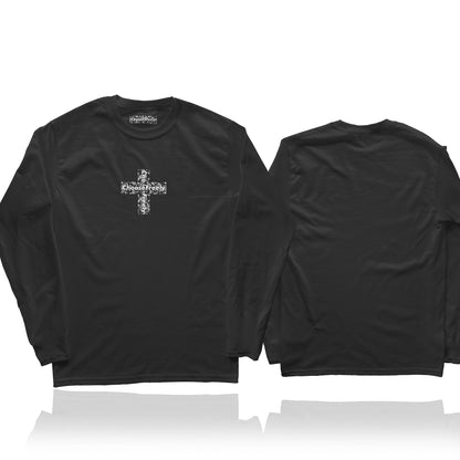 【予約商品】LOGO BOX CROSS Design ロングスリーブTシャツ