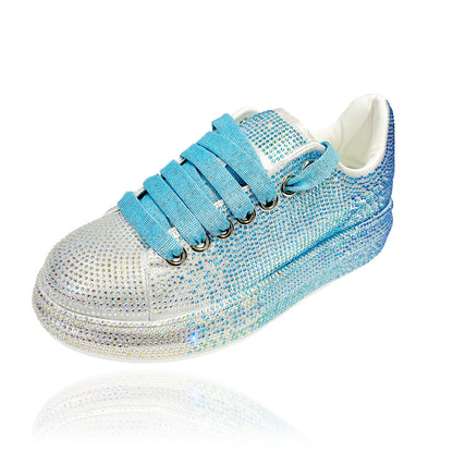 Ladies_Rhinestone_Low Cut Sneakers