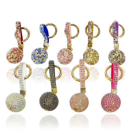 Bag Charm_Glitter Mini Ball