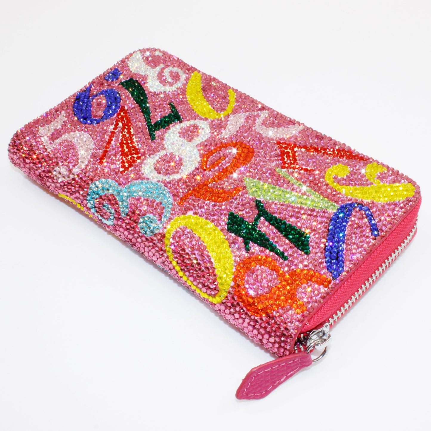 Rhinestone_Number Wallet