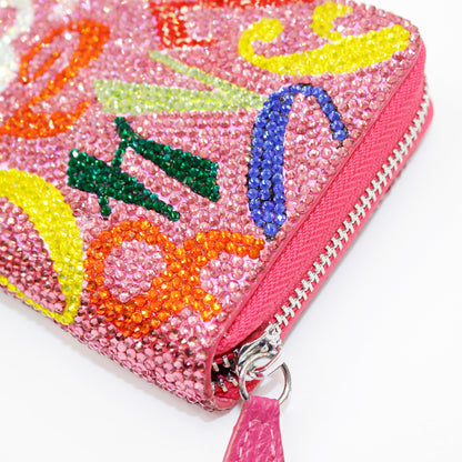 Rhinestone_Number Wallet