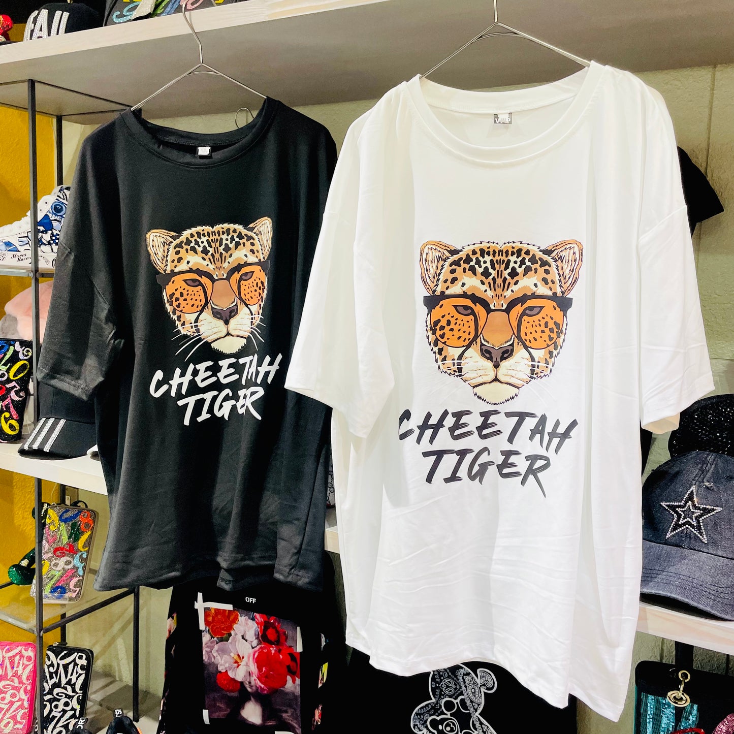 cheetah tiger t shirt