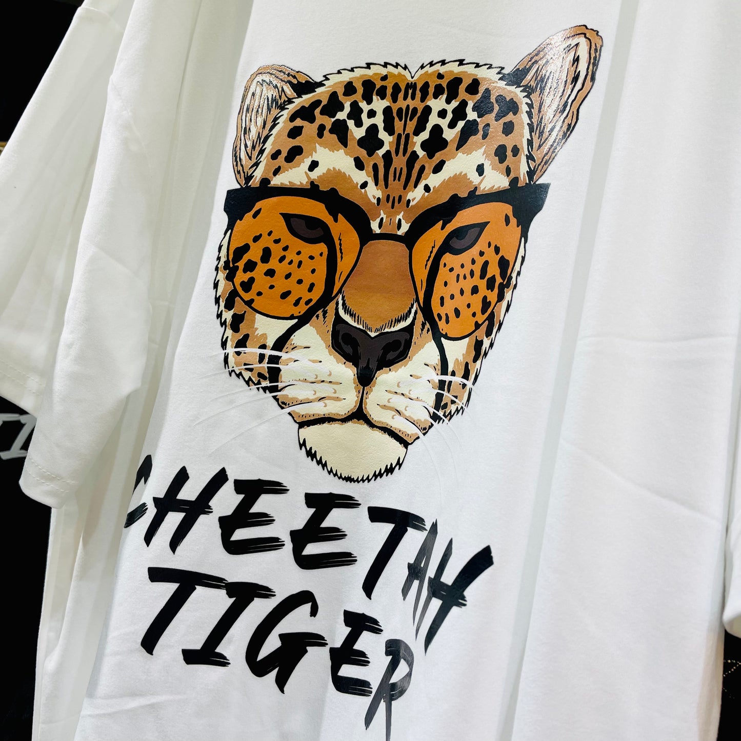 cheetah tiger t shirt