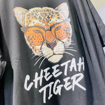 cheetah tiger t shirt