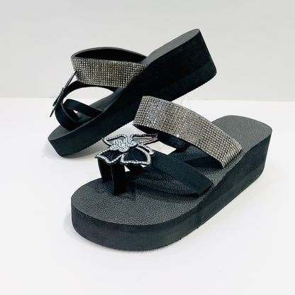 Glitter_Butterfly Sandals