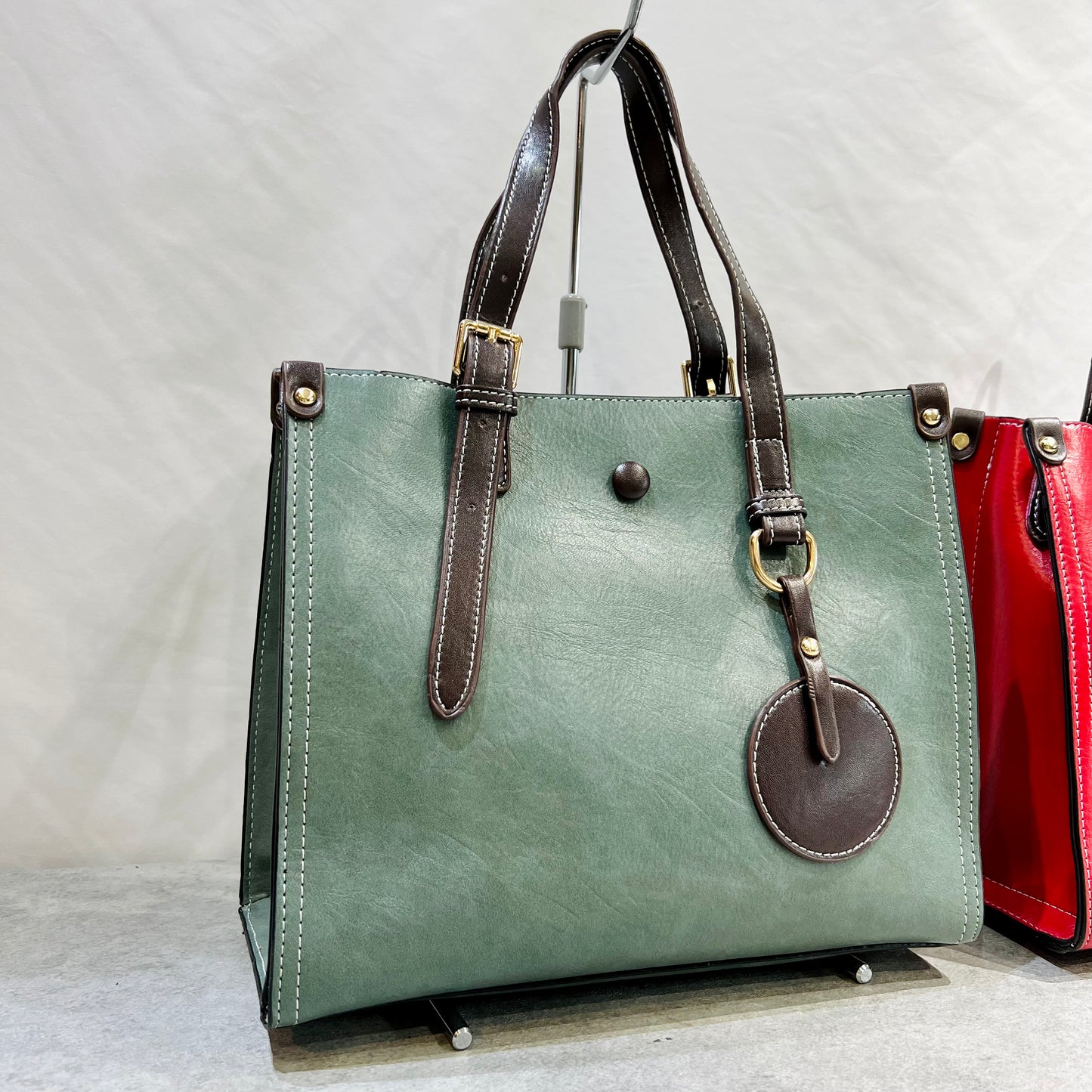 Autumn Color Leather_Handbag