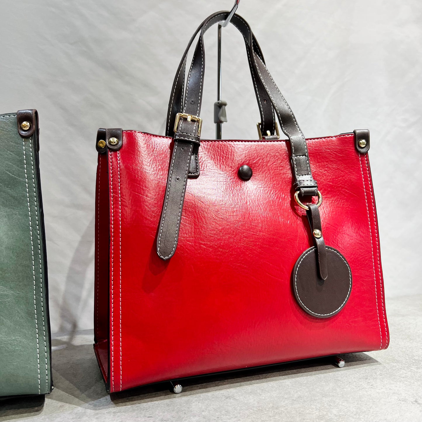 Autumn Color Leather_Handbag