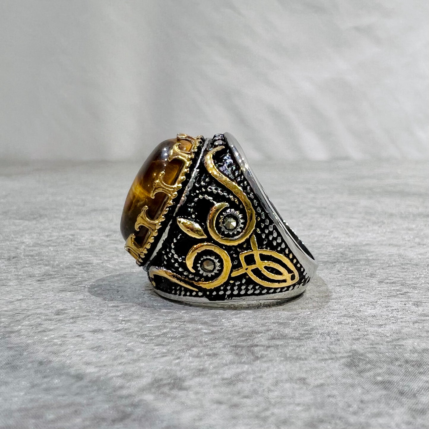 Tiger Eye_Vintage Ring