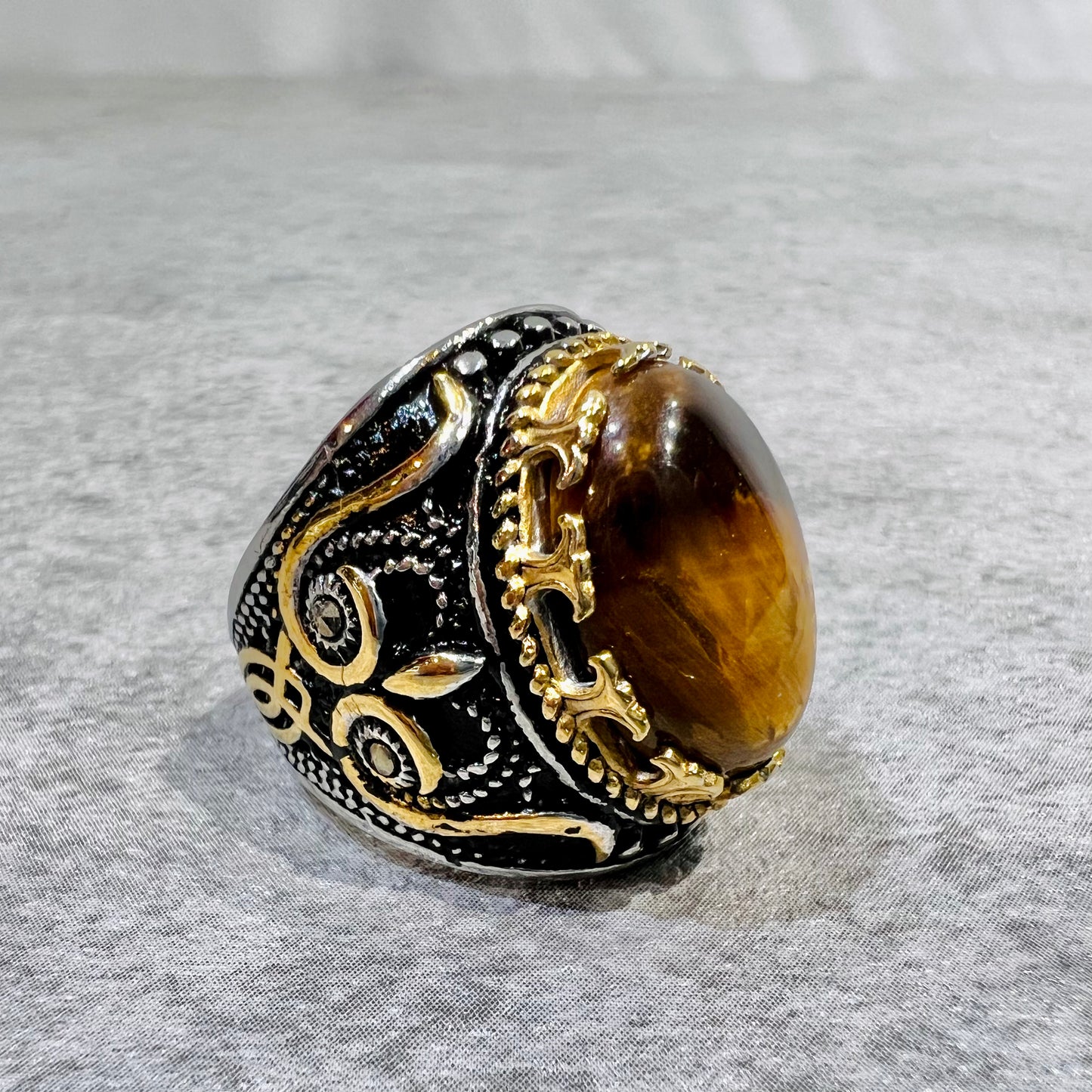 Tiger Eye_Vintage Ring