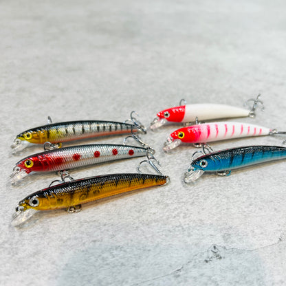 Lure_Minnow_6 pieces set