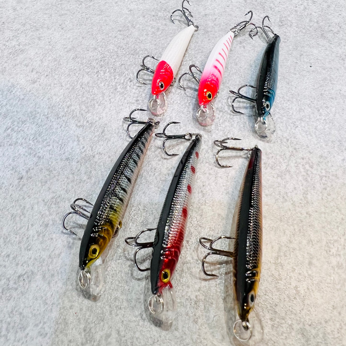 Lure_Minnow_6 pieces set