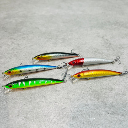 Lure_Minnow_5 pieces set