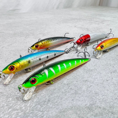 Lure_Minnow_5 pieces set