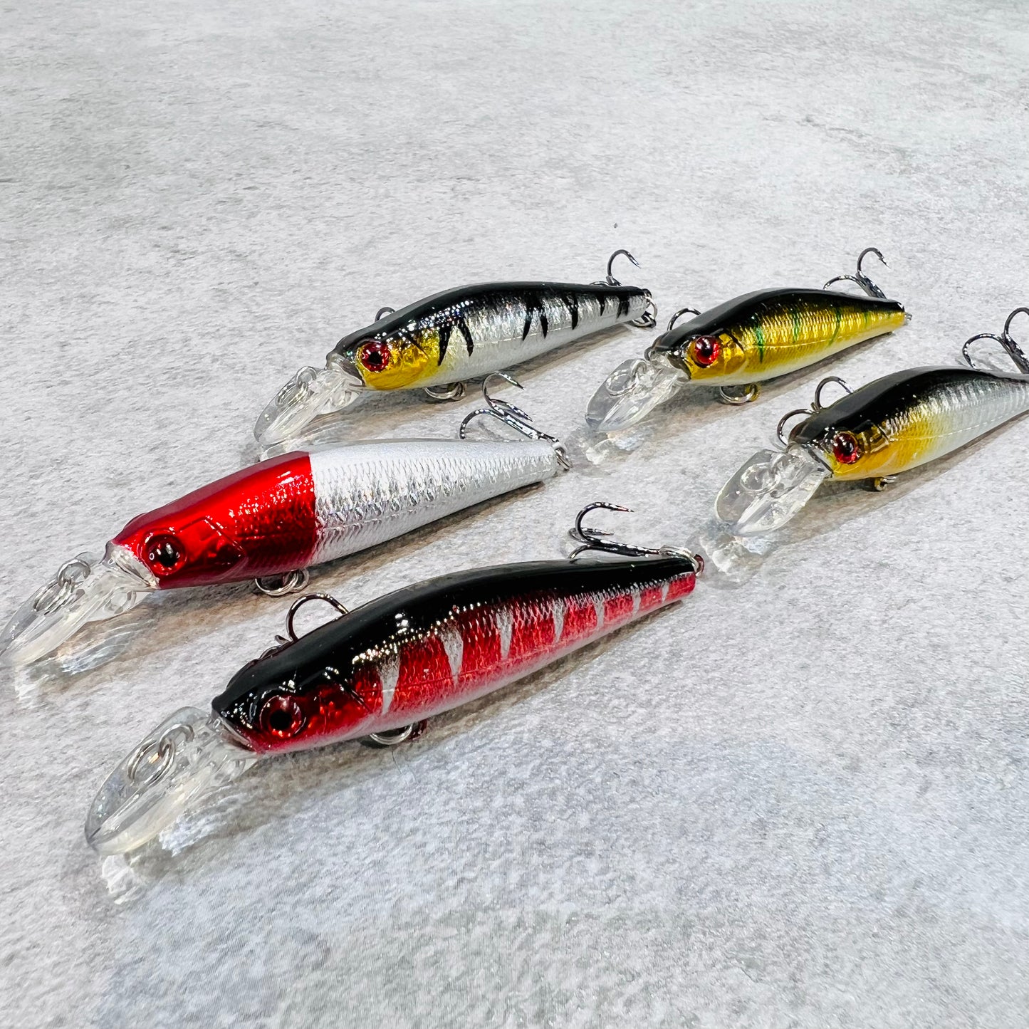 Lure_Minnow Shad_5 set