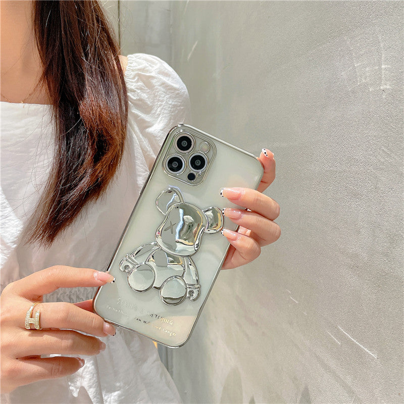 iPhone13/14 case_mirror bear