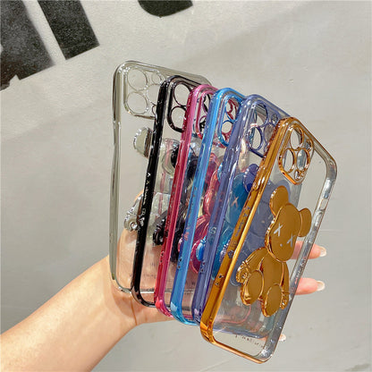 iPhone13/14 case_mirror bear