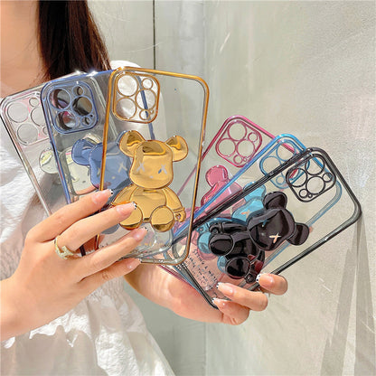 iPhone13/14 case_mirror bear