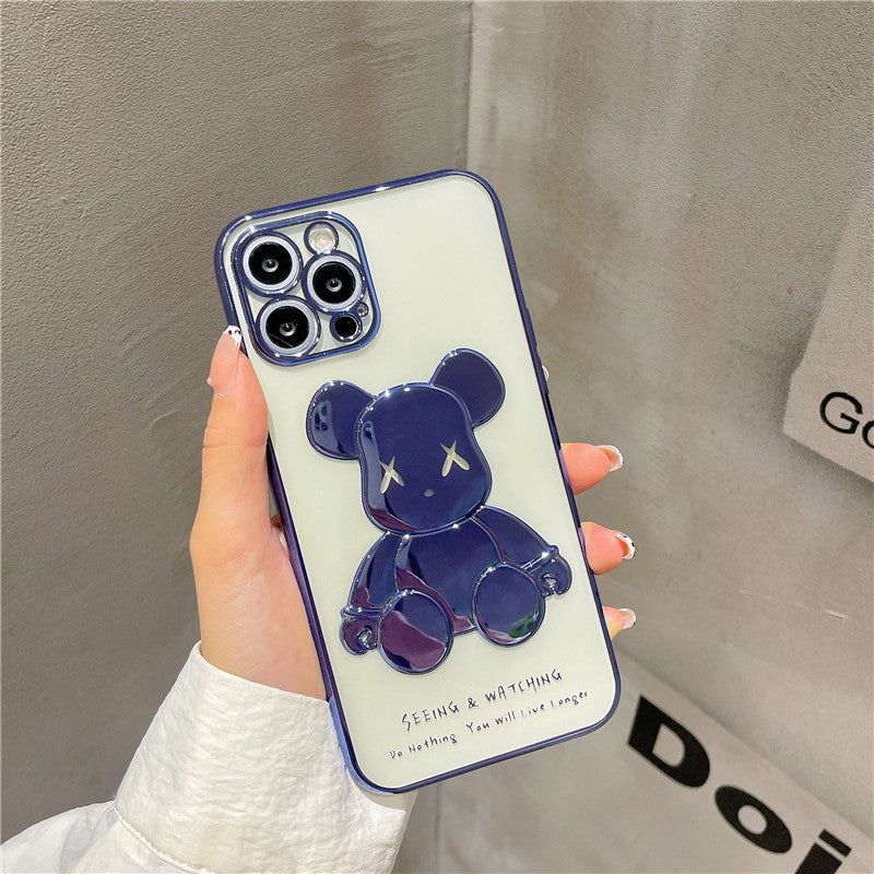 iPhone13/14 case_mirror bear