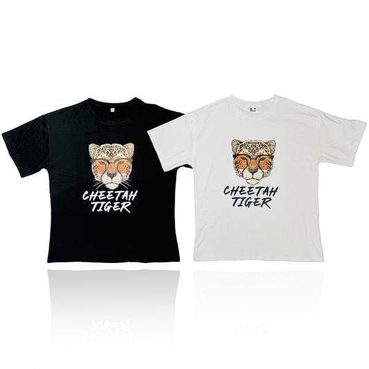 cheetah tiger t shirt