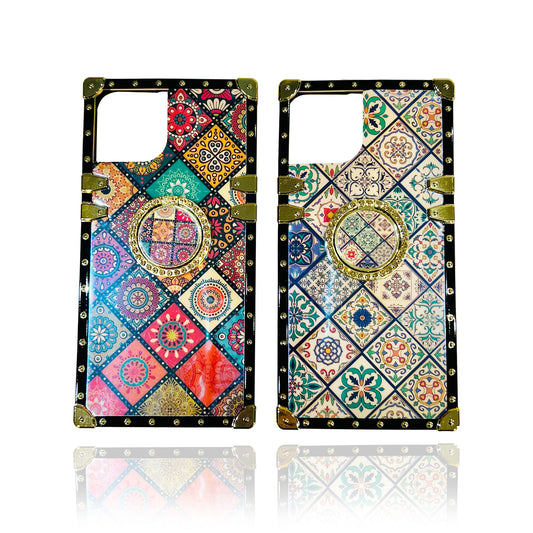 iPhone14 Case_Geometric Persian Design