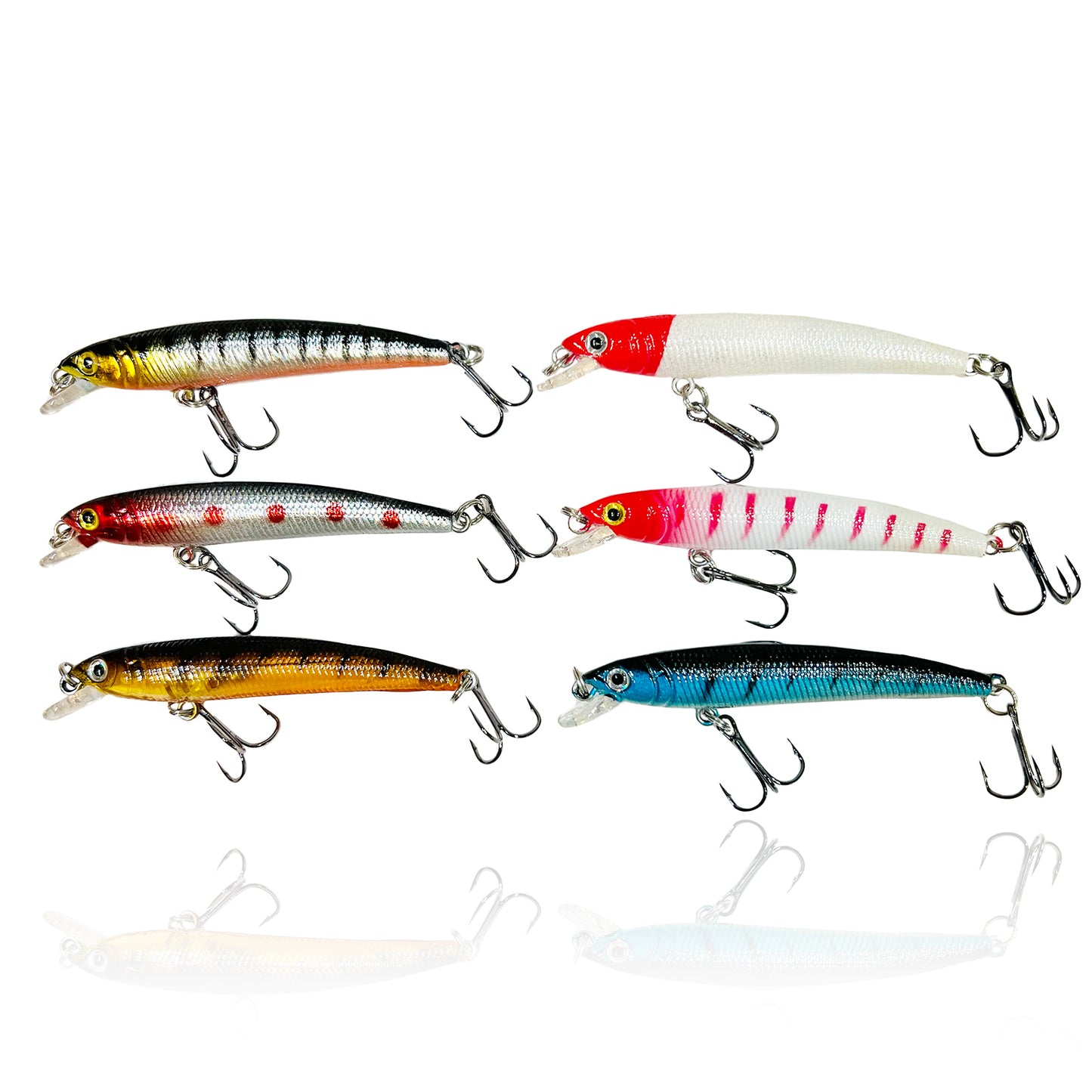 Lure_Minnow_6 pieces set