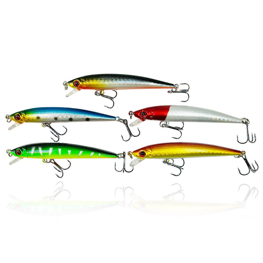 Lure_Minnow_5 pieces set