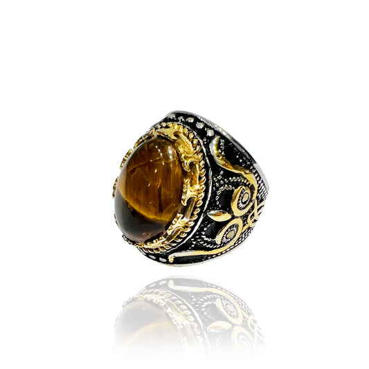 Tiger Eye_Vintage Ring