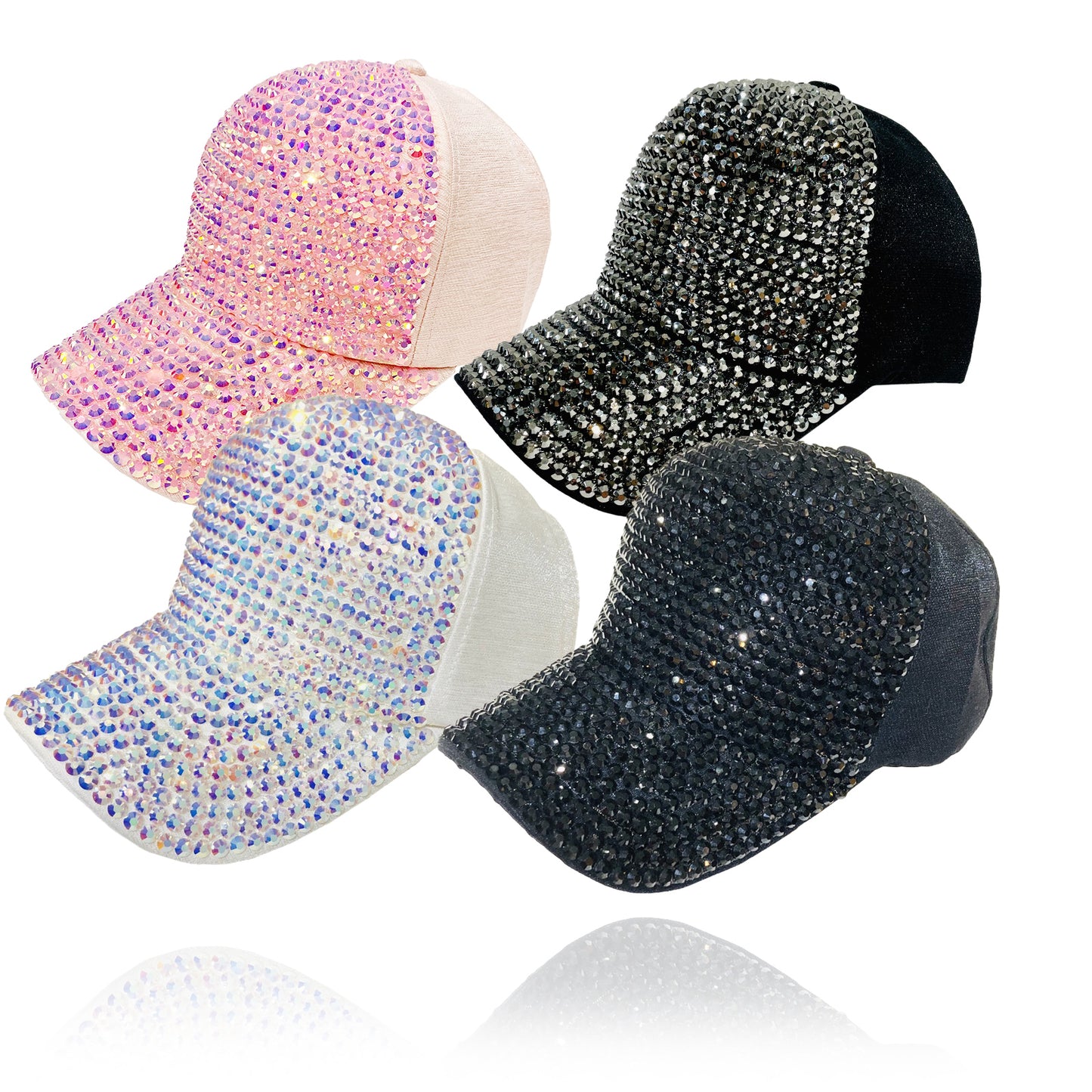 Glitter_Rhinestone cap