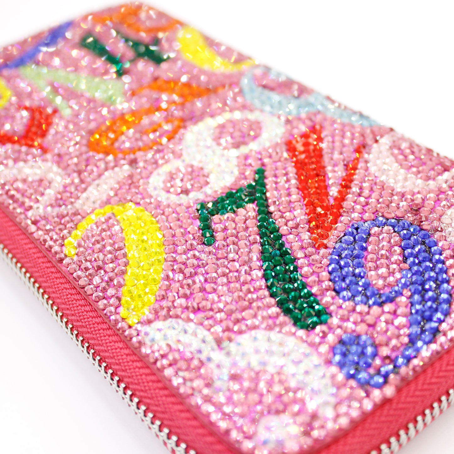 Rhinestone_Number Wallet