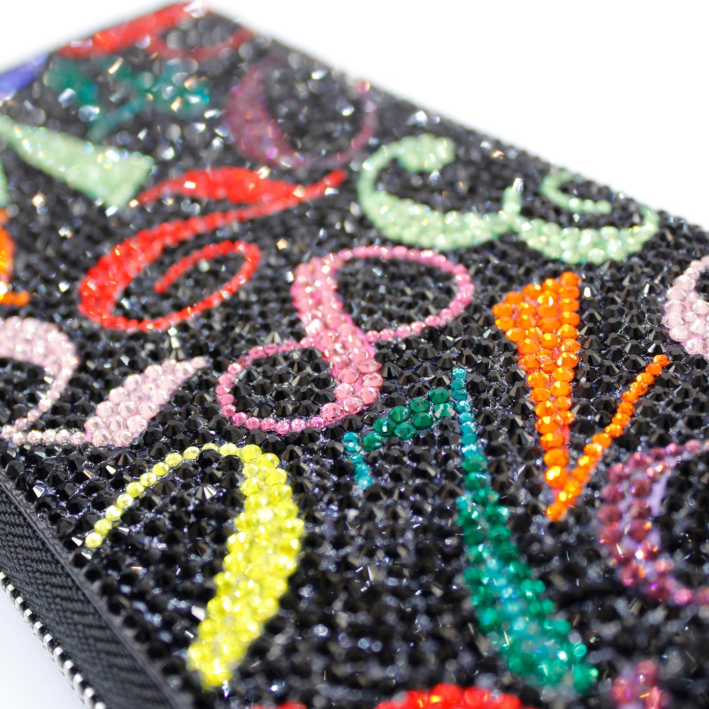 Rhinestone_Number Wallet