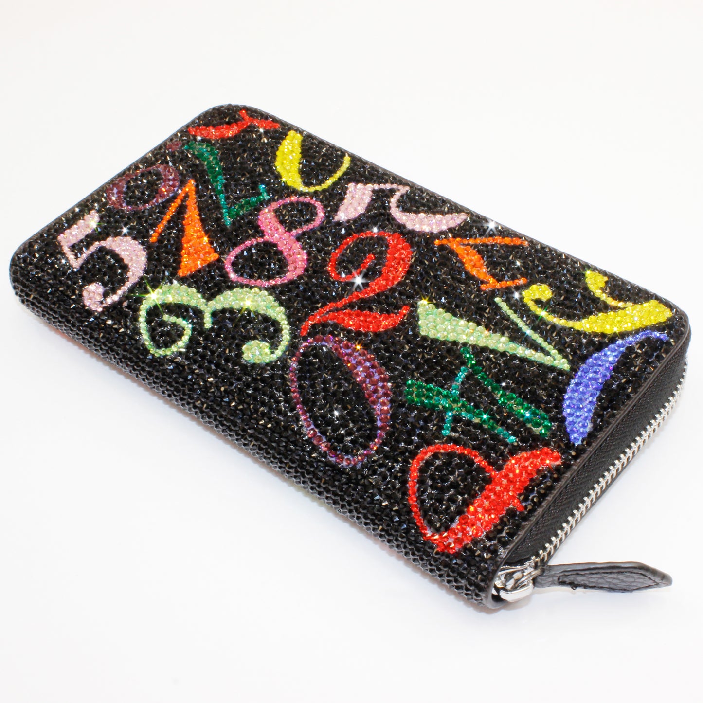 Rhinestone_Number Wallet